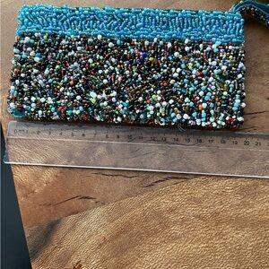 Beaded Multicolor Clutch